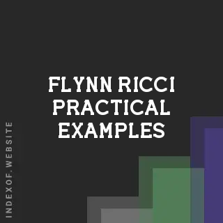 Flynn Ricci Practical Examples | Indexof