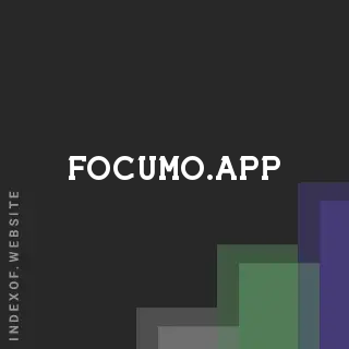 focumo.app by Hathai Maneerat site -  Indexof