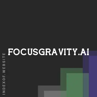 focusgravity.ai by Isabelle Abbott site -  Indexof