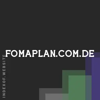 fomaplan.com.de by Evie Muller site -  Indexof