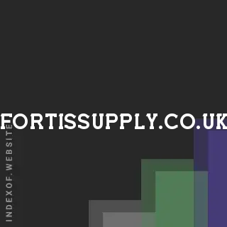 fortissupply.co.uk by Nupur Rina site -  Indexof