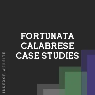 Fortunata Calabrese Case Studies | Indexof