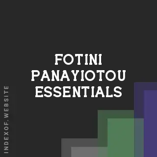 Fotini Panayiotou Essentials | Indexof