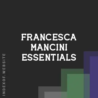 Francesca Mancini Essentials | Indexof