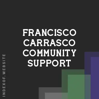 Francisco Carrasco Community Support | Indexof