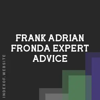Frank Adrian Fronda Expert Advice | Indexof