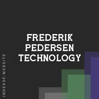 Frederik Pedersen Technology | Indexof