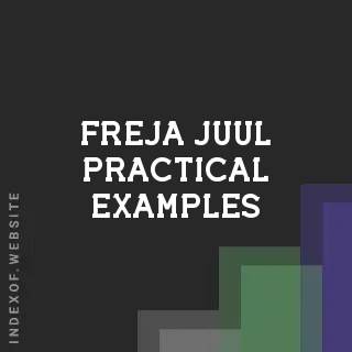 Freja Juul Practical Examples | Indexof