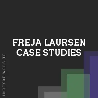 Freja Laursen Case Studies | Indexof