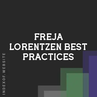 Freja Lorentzen Best Practices | Indexof