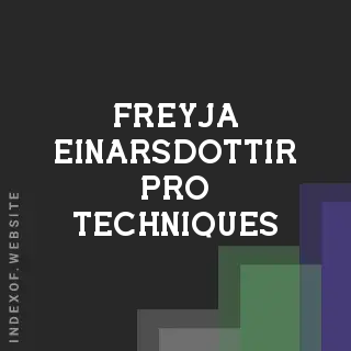 Freyja Einarsdottir Pro Techniques | Indexof