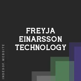 Freyja Einarsson Technology | Indexof
