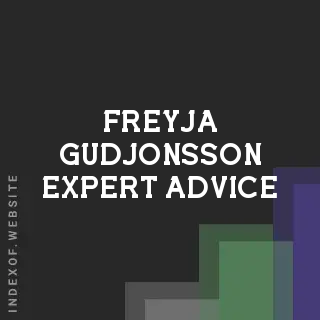 Freyja Gudjonsson Expert Advice | Indexof