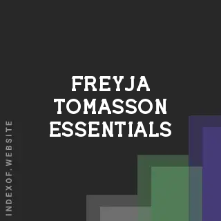 Freyja Tomasson Essentials | Indexof