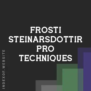 Frosti Steinarsdottir Pro Techniques | Indexof