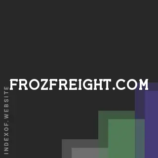 frozfreight.com by Samuel Cheung site -  Indexof