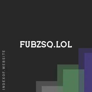 fubzsq.lol by Sara Sanna site -  Indexof
