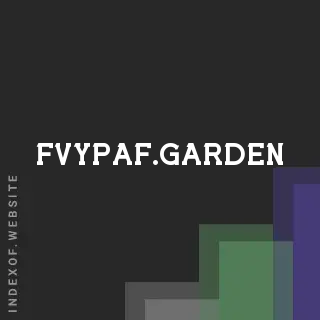 fvypaf.garden by Chun-liang Yang site -  Indexof