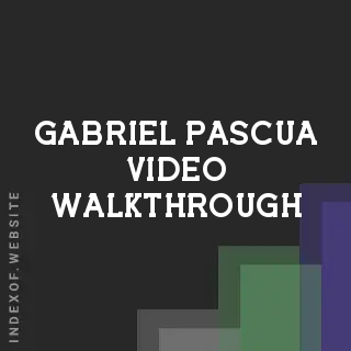 Gabriel Pascua Video Walkthrough | Indexof