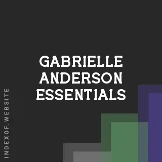 Gabrielle Anderson Essentials | Indexof