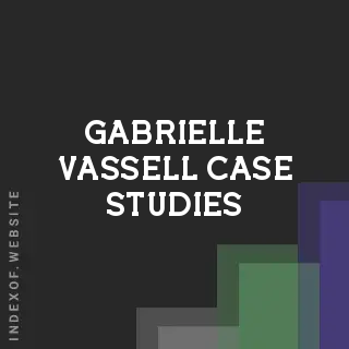 Gabrielle Vassell Case Studies | Indexof