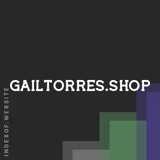 gailtorres.shop by Kemar Bolt site -  Indexof