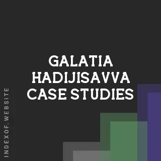 Galatia Hadijisavva Case Studies | Indexof