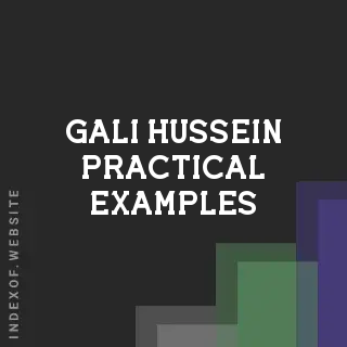 Gali Hussein Practical Examples | Indexof