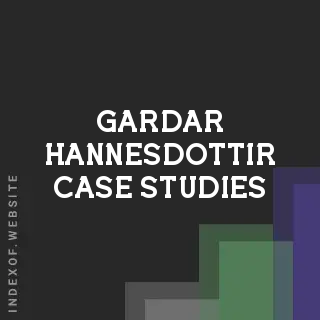 Gardar Hannesdottir Case Studies | Indexof