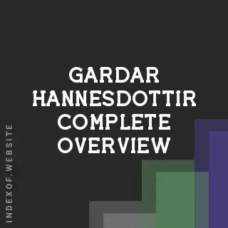 Gardar Hannesdottir Complete Overview | Indexof