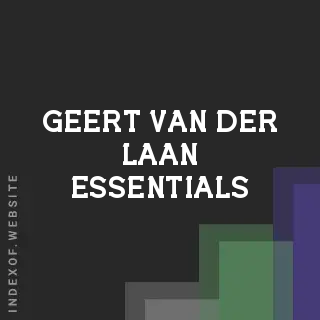 Geert van der Laan Essentials | Indexof