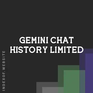 Why is Gemini Chat History Limited? Missing Conversations Fixed