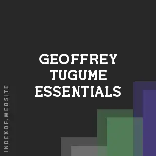 Geoffrey Tugume Essentials | Indexof