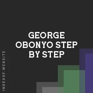 George Obonyo Step-by-Step | Indexof