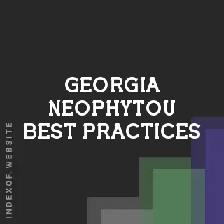 Georgia Neophytou Best Practices | Indexof