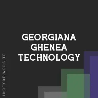 Georgiana Ghenea Technology | Indexof