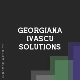 Georgiana Ivascu Solutions | Indexof