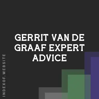 Gerrit van de Graaf Expert Advice | Indexof