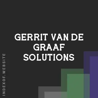 Gerrit van de Graaf Solutions | Indexof