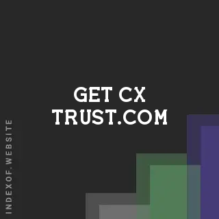 get-cx-trust.com by Mark Eric Tabon site -  Indexof