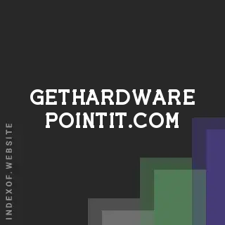 gethardware-pointit.com by Angelo Ferrara site -  Indexof