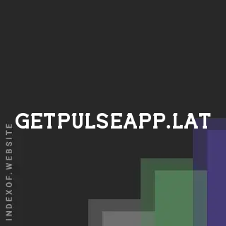 getpulseapp.lat by Kristin Logason site -  Indexof