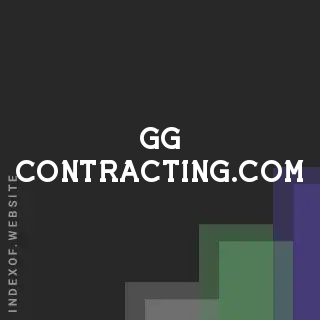 gg-contracting.com by Lok Jiang site -  Indexof