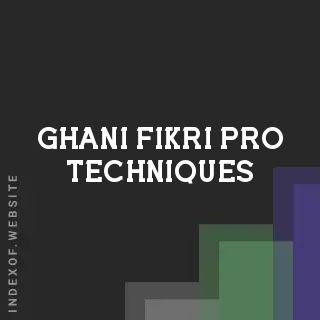 Ghani Fikri Pro Techniques | Indexof