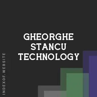 Gheorghe Stancu Technology | Indexof