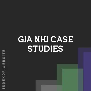 Gia Nhi Case Studies | Indexof