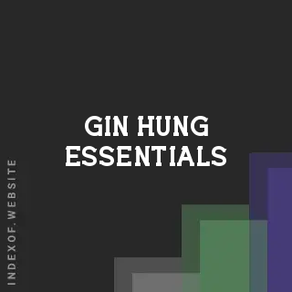 Gin Hung Essentials | Indexof