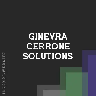 Ginevra Cerrone Solutions | Indexof