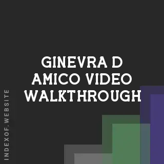 Ginevra D Amico Video Walkthrough | Indexof
