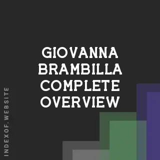 Giovanna Brambilla Complete Overview | Indexof